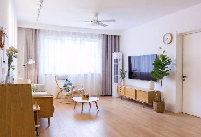 兩室一廳日式風格裝修案例 簡潔原木色的自然空間 兩室一廳日式風格裝修案例 簡潔原木色的自然空間