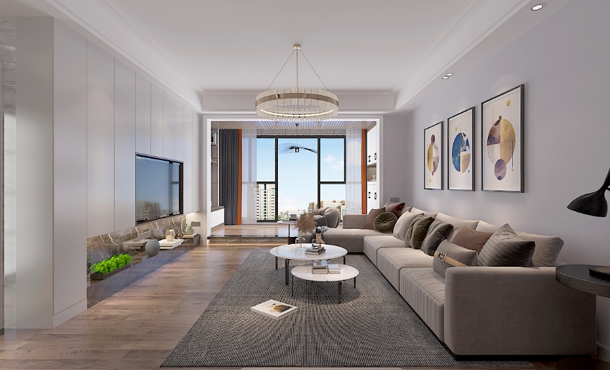 龍湖九里晴川-現(xiàn)代簡(jiǎn)約-臥室設(shè)計(jì)效果圖