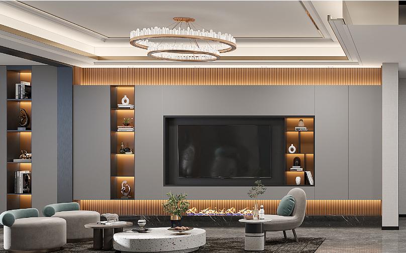 龍湖九里晴川-現(xiàn)代簡約-臥室設(shè)計(jì)效果圖